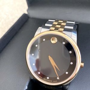 Movado
Swiss Museum Classic Diamond-Accent